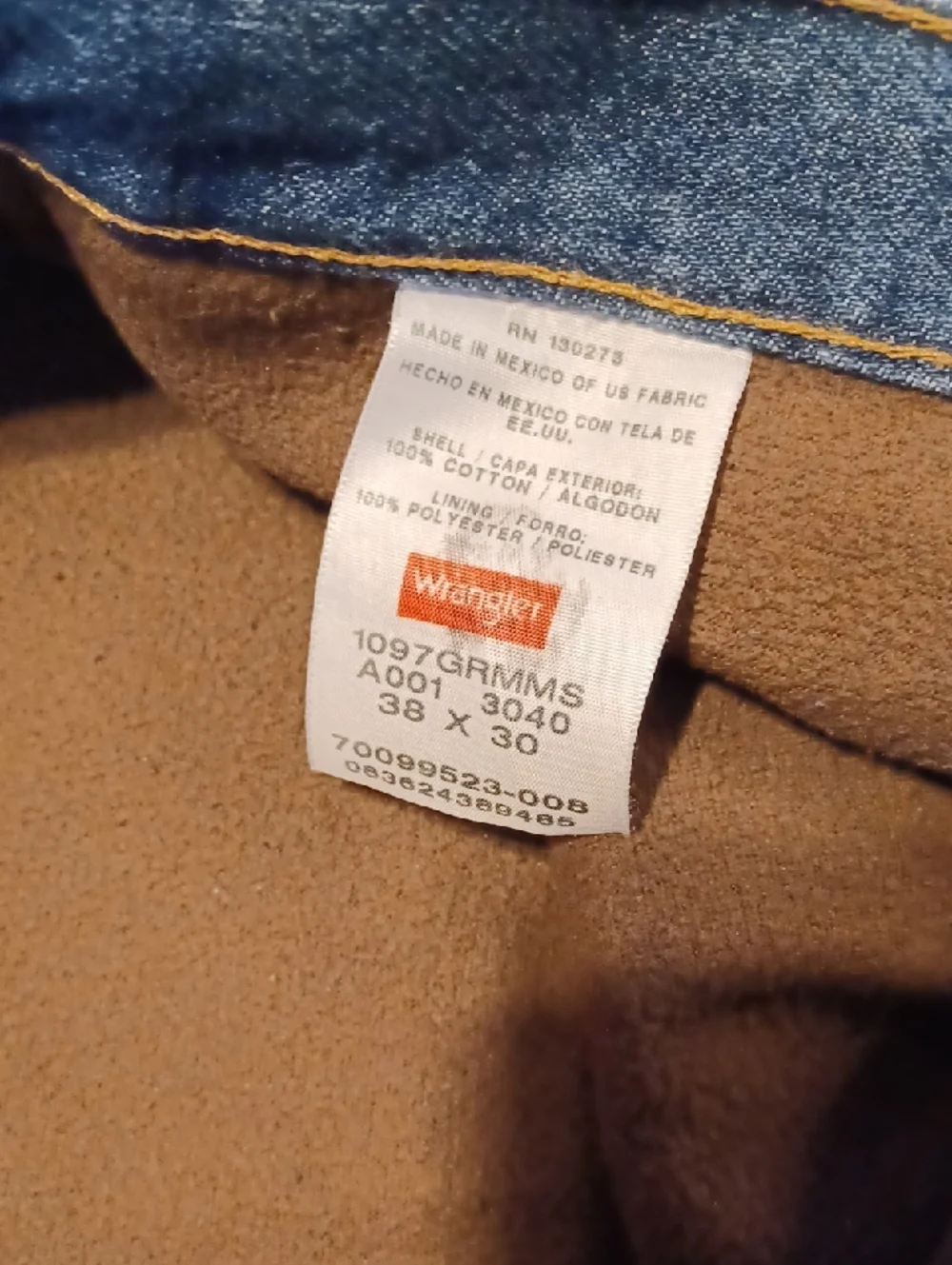 Wrangler straight leg